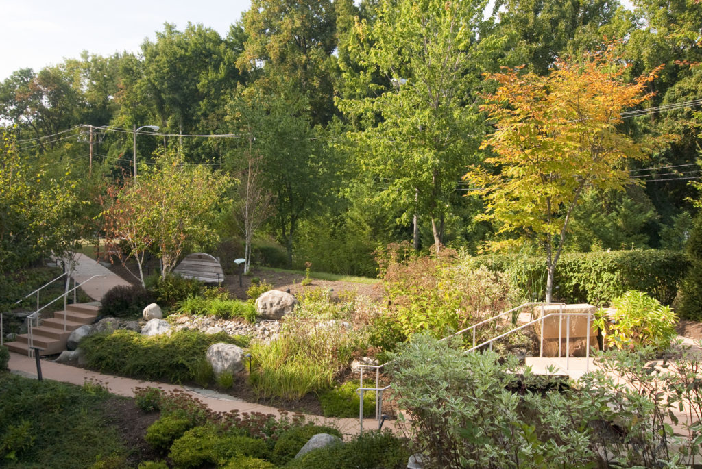 Healing Garden at UM Baltimore Washington Medical Center - Nature Sacred